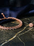 Tennis Bracelet with Round-Cut Stones & Stud Earrings