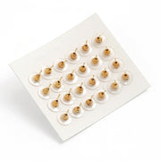Tri Layered Sophhire Gold Plated Stud Combo