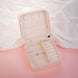Travel Friendly Jewelry Organizer Box with Multiple Compartments