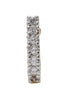 Opal Touch - AD CZ Line Pressing Two Tone Nose Pin (1 CM) - Nose Pin