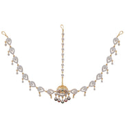 Opal Touch - AD Minakari Borla (Matha Patti) - Intricate Headpiece | Opal Touch - Matha Patti