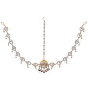 Opal Touch - AD Minakari Borla (Matha Patti) - Intricate Headpiece | Opal Touch - Matha Patti