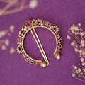 Opal Touch - Adornments Gold Plated Alloy Juda Pin - Juda Pin