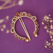 Opal Touch - Adornments Gold Plated Alloy Juda Pin - Juda Pin