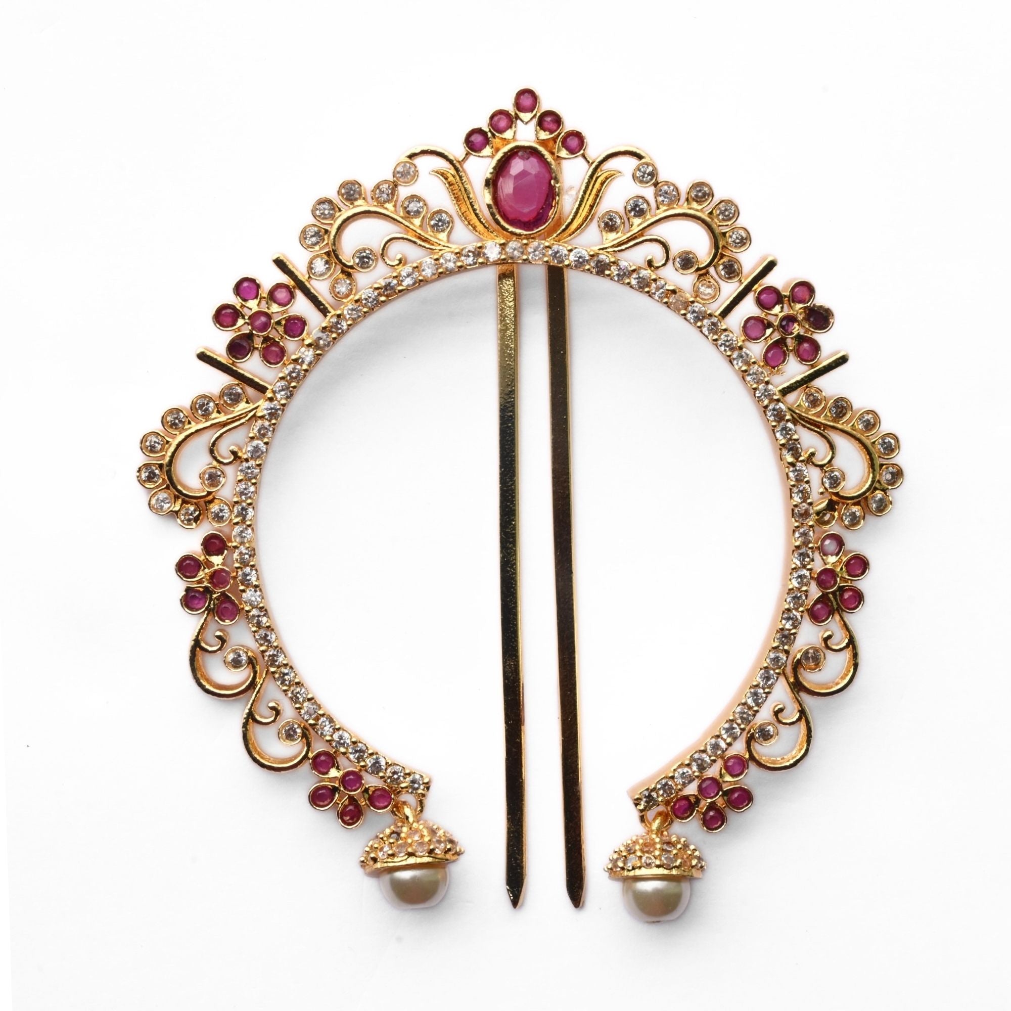 Adornments Gold Plated Alloy Juda Pin - Opal Touch