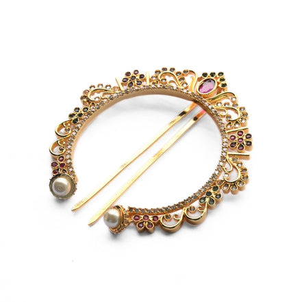Adornments Gold Plated Alloy Juda Pin - Opal Touch
