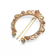 Adornments Gold Plated Alloy Juda Pin - Opal Touch