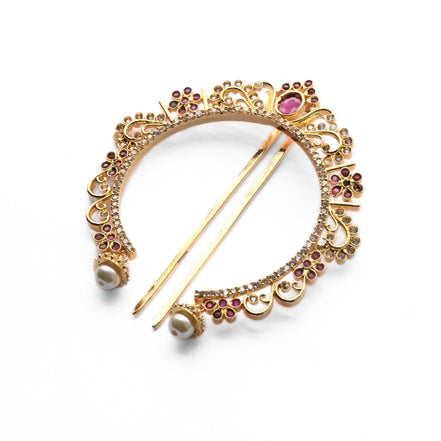 Adornments Gold Plated Alloy Juda Pin - Opal Touch