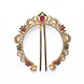 Adornments Gold Plated Alloy Juda Pin - Opal Touch