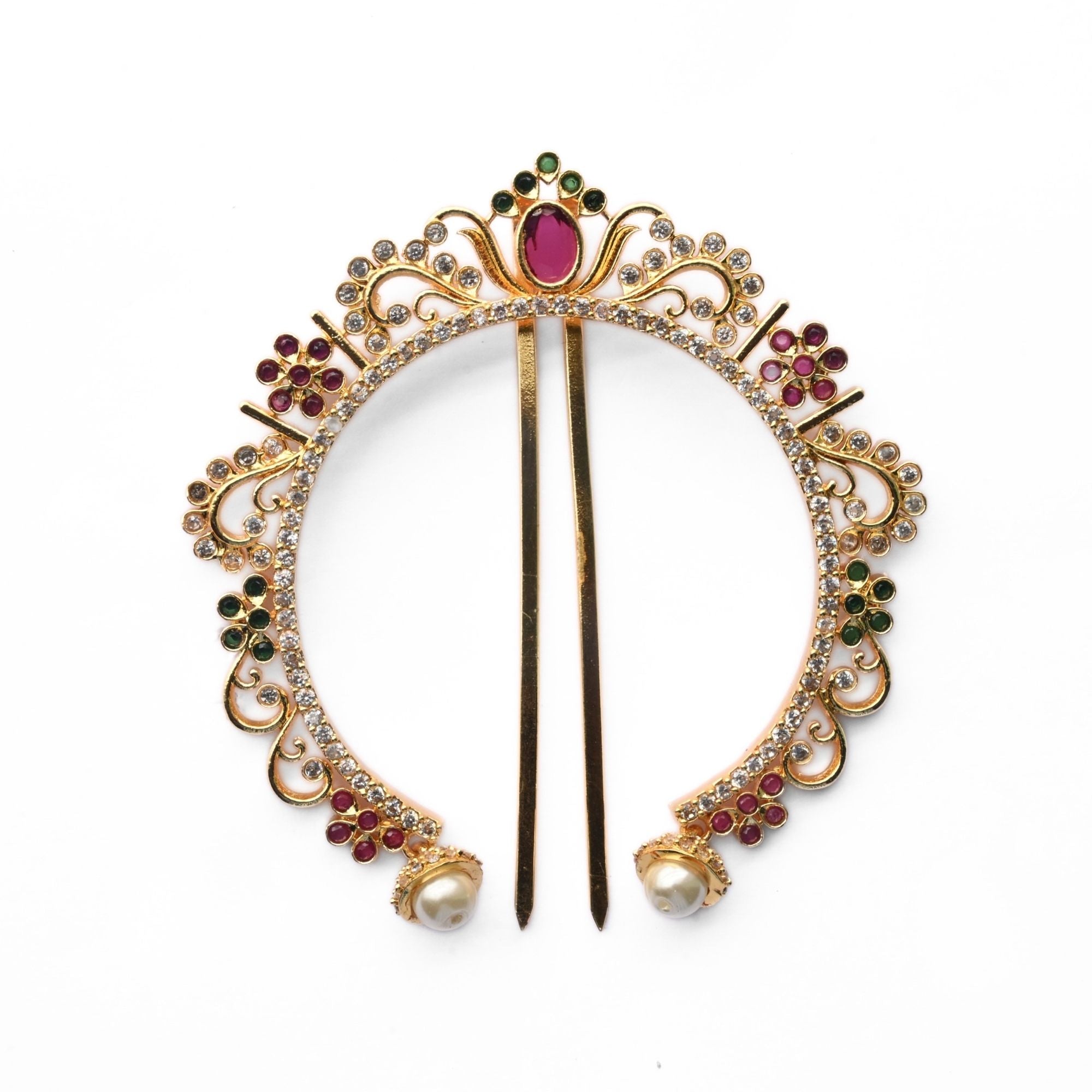 Adornments Gold Plated Alloy Juda Pin - Opal Touch