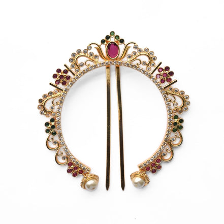 Adornments Gold Plated Alloy Juda Pin - Opal Touch