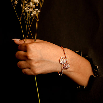 Opal Touch - Allure White Rose Gold Bracelet - Bracelets