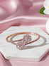 Allure White Rose Gold Bracelet - Opal Touch