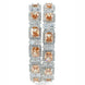 Alluring Party Wear Rhodium Bangles (Pack of 2) - Opal Touch