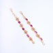 Opal Touch - Alluring Red-White Ear Chain - Ear chain (Matil)