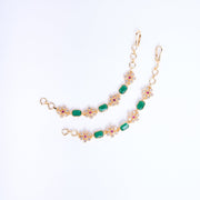 Opal Touch - Alluring Red-White Ear Chain - Ear chain (Matil)