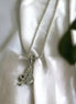 Opal Touch - Alphabet A Rhodium Locket with 18 Inch Chain | Opal Touch - Locket Set