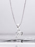 Opal Touch - Alphabet P Rhodium Locket with Chain (18") - Locket Set