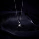 Opal Touch - Alphabet R Rhodium Locket with Chain (18