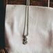 Opal Touch - Alphabet S Rhodium Locket with Chain (18