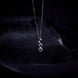 Opal Touch - Alphabet S Rhodium Locket with Chain (18