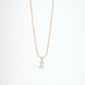 Opal Touch - Alphabet S Two Tone Locket with Chain (18