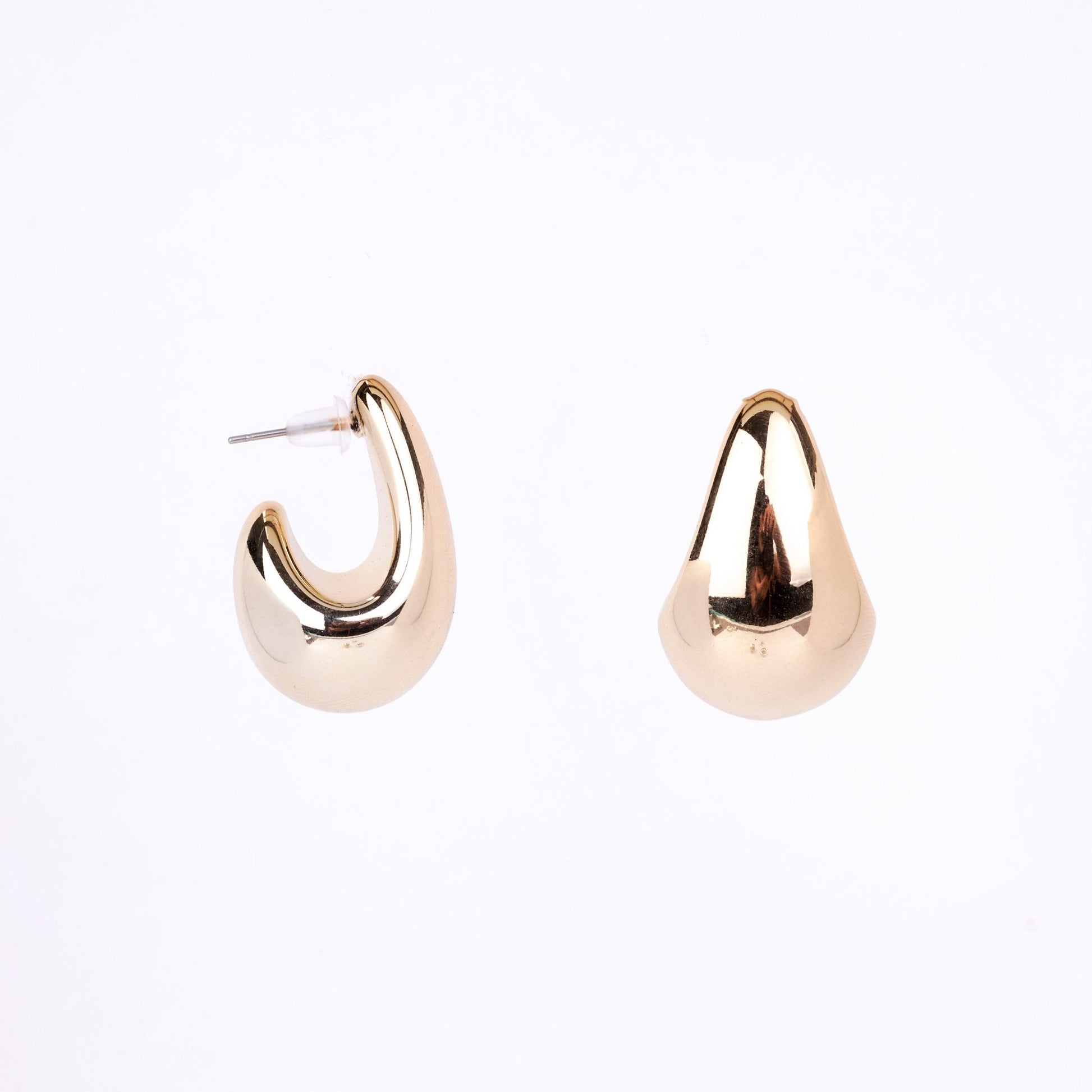 Combo - Amazing Half Circle Gold Plated Studs (Pack of 3) - Opal Touch