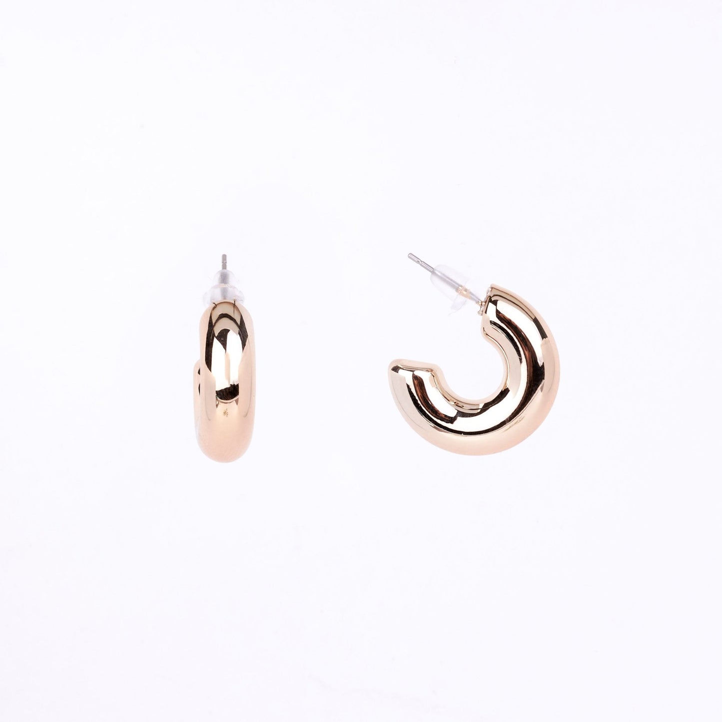 Combo - Amazing Half Circle Gold Plated Studs (Pack of 3) - Opal Touch