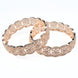 American Diamond Flower Bangles (Pack of 2) - Opal Touch