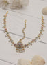 Opal Touch - American Diamond Minakari Borla (Matha Patti) - Matha Patti