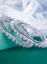 Opal Touch - American Diamond Rhodium Pacheli Bangles Set (Pack of 2) - Bangles