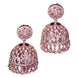Opal Touch - American Diamond Rose Gold Jhumka - Jhumka