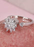 Opal Touch - American Diamond Rotatable Star Rings - Ring