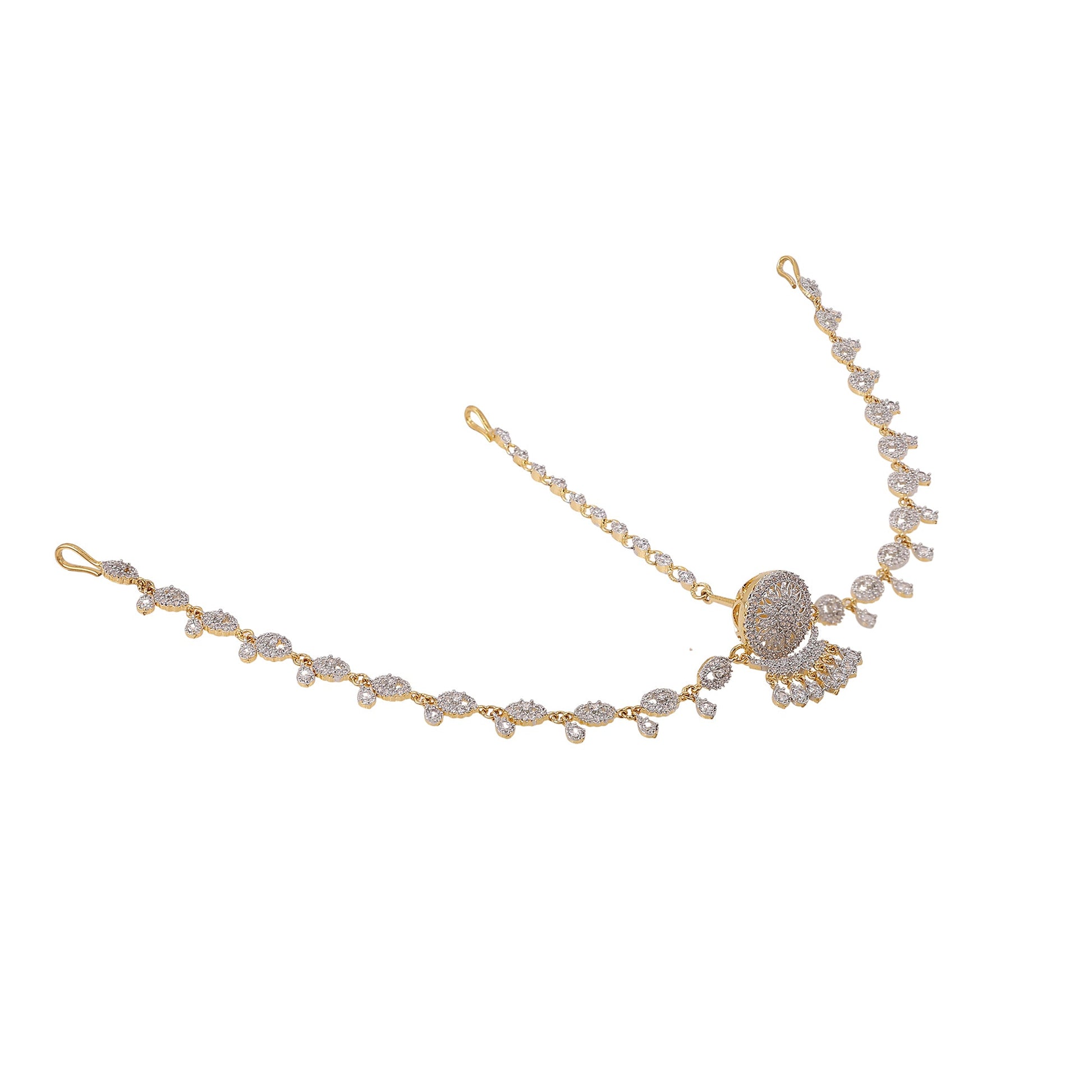 Opal Touch - American Diamond Round Borla (Matha Patti) - Matha Patti