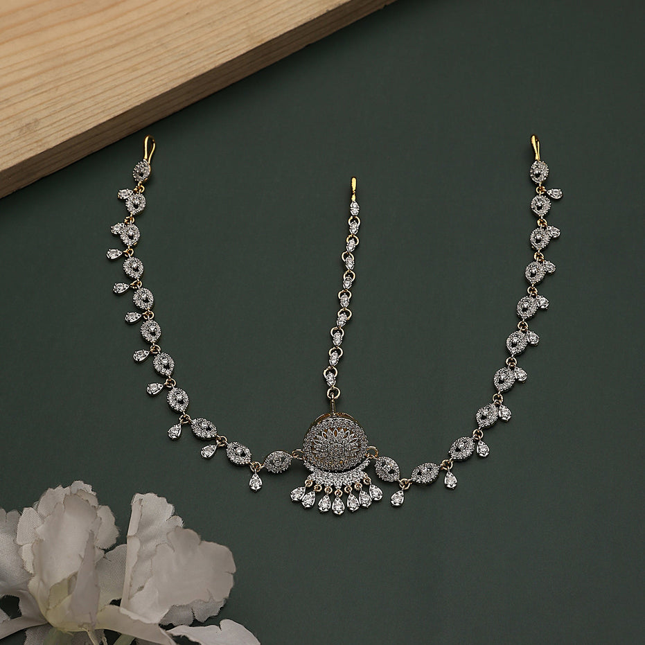 Opal Touch - American Diamond Round Borla (Matha Patti) - Matha Patti