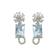 Necklace - American Diamond Stylish Necklace Set - Opal Touch