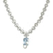 Necklace - American Diamond Stylish Necklace Set - Opal Touch