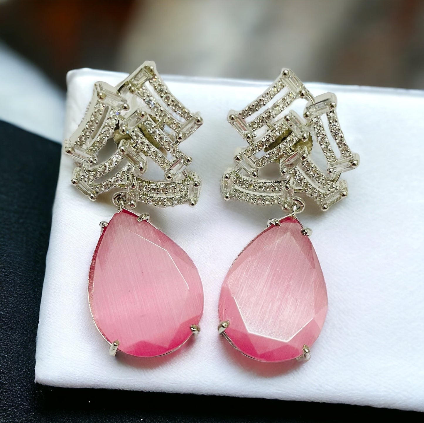 Earrings - Amethyst Dreams Earrings - Opal Touch