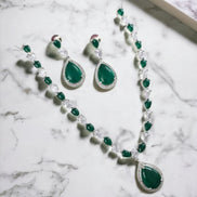 Necklace - Amethyst Shine Necklace - Opal Touch