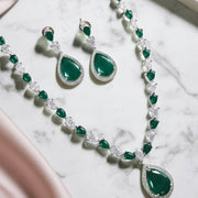 Amethyst Shine Necklace - Opal Touch