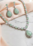 Amethyst Shine Necklace - Opal Touch