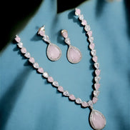 Necklace - Amethyst Shine Necklace - Opal Touch