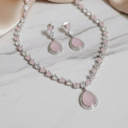 Amethyst Shine Necklace - Opal Touch