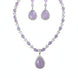 Amethyst Shine Necklace - Opal Touch