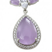 Amethyst Shine Necklace - Opal Touch