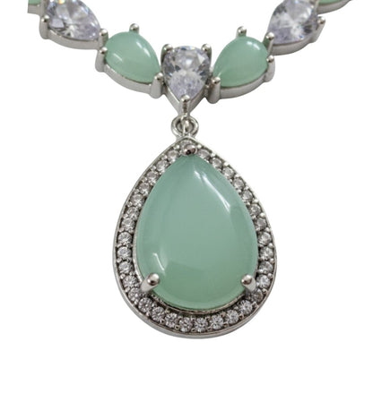 Amethyst Shine Necklace - Opal Touch