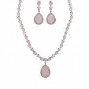 Amethyst Shine Necklace - Opal Touch
