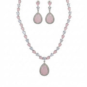 Amethyst Shine Necklace - Opal Touch