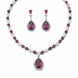 Amethyst Shine Necklace - Opal Touch