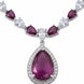 Amethyst Shine Necklace - Opal Touch